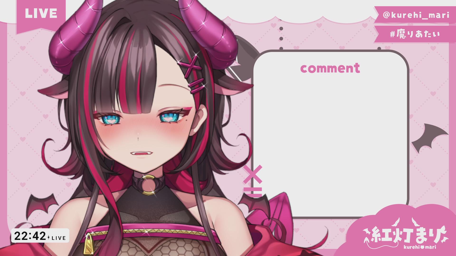 【紅灯まり×withny配信】遠隔シコシコされながらわたしのことも気持ちよくして？